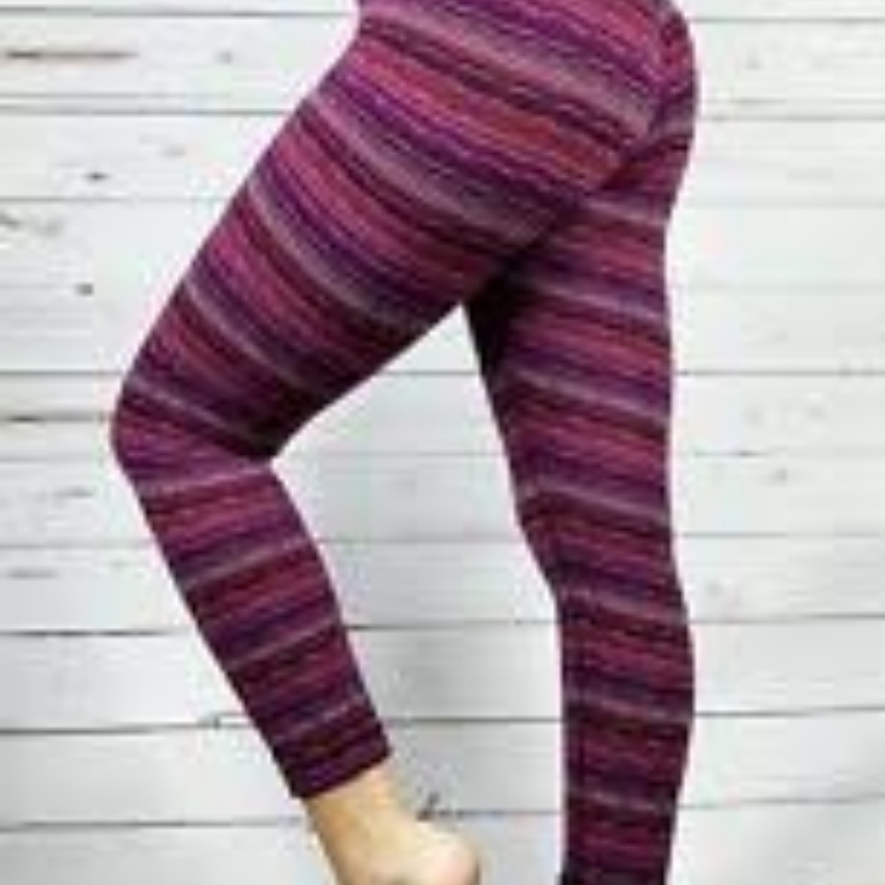 Lululemon Wunder Under Pant III Space Dye Regal - Picture 5 of 8
